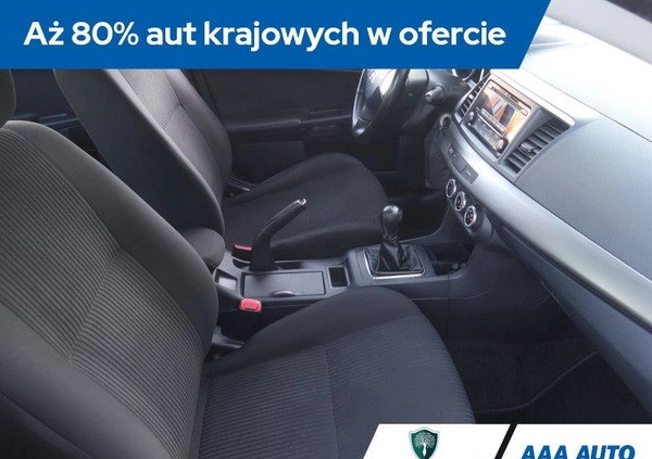 Mitsubishi Lancer cena 40000 przebieg: 68834, rok produkcji 2014 z Sędziszów małe 154